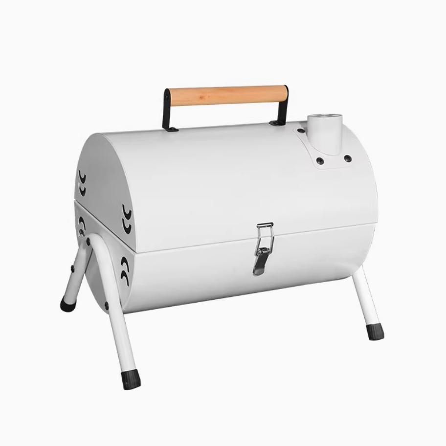 Nullam Barbecue Stove Portable cylindrica duplex postesque carbones barbecue camini