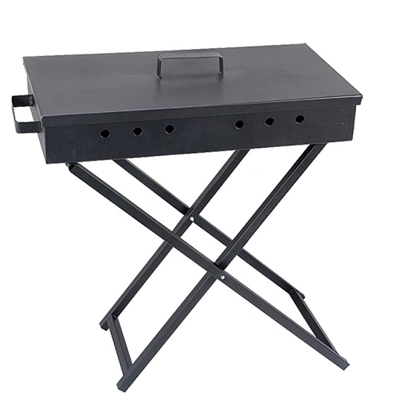 Stainless ferro foldable portable X informibus barbecue Grill