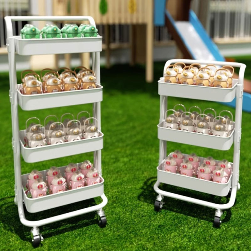 Solum multi-terno uno manubrio mobile trolley PLUTEUM
