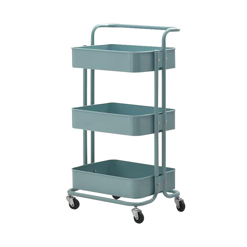 Solum multi-terno uno manubrio mobile trolley PLUTEUM