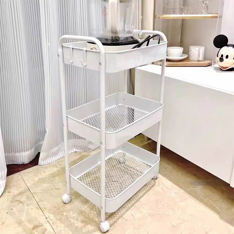 Floor multi-ORDO duplici manubrio mobile trolley PLUTEUM