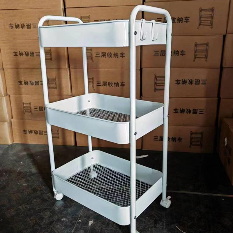 Floor multi-ORDO duplici manubrio mobile trolley PLUTEUM